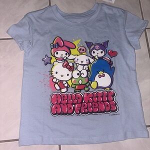 Old Navy Kids Hello‎ Kitty Graphic Tee - Light Blue